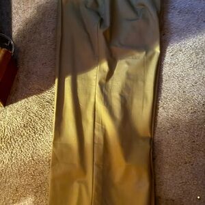Lane Bryant Olive Straight Leg Pants